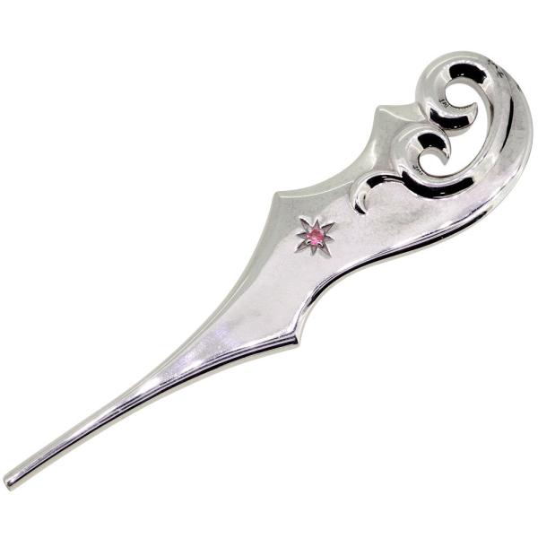 プラチナ製誕生石入りグリーンフォークを客観レビュー