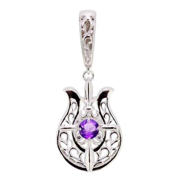 ペンダントトップ 馬蹄 ホースシュー シルバー925 ネックレス トップ