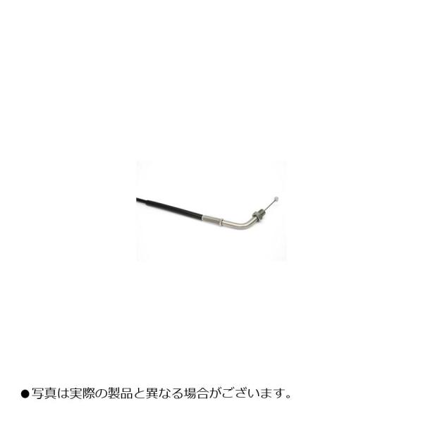ACTIVE (アクティブ) アジャスタブル スロットルワイヤー ステン金具/アウターブラック 900mm 1060158