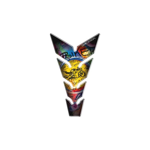 ワンデザイン タンクパッド ナロー バイカームーン BIKER 223x134mm PAD7P