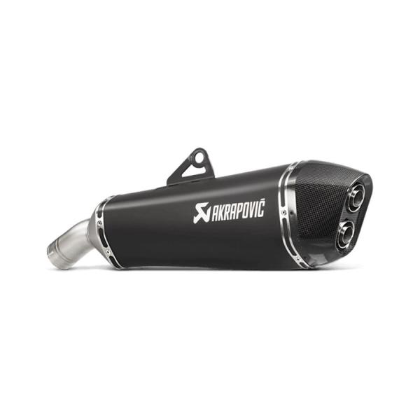 F800GTアクラポビッチスリップオンマフラー AKRAPOVIC (アクラポビッチ) スリップオンライン (チタン