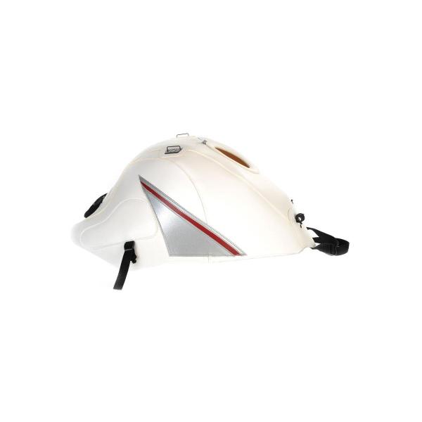 BAGSTER（バグスター） タンクカバー ホワイト/シルバー/レッド