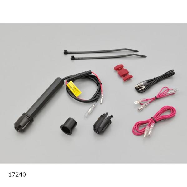 【専用】 DAYTONA（デイトナ） 補修電源U100MMマルチバー USB 17240 : バイク&車