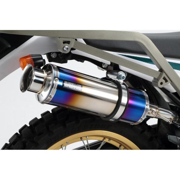 【値下げ】セロー250　マフラー SS300　チタン BEAMS　ビームス BEAMS（ビームス） SS300ヒートチタンSP スリップオンマフラー セロー