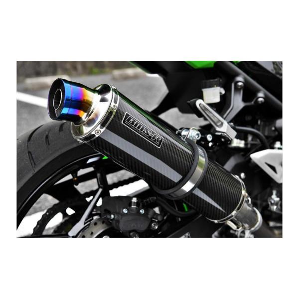 カワサキ Ninja ニンジャ400R 用BEAMS ビームス スリップオン BEAMS BEAMS(ビームス) R-EVO スリップオンマフラー カーボン