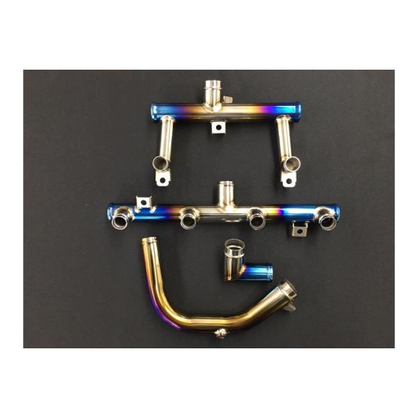 GPZ 900R ウォーターパイプ K-FACTORY ONLINE SHOP / GPZ900R用チタン製ウォーターパイプセット