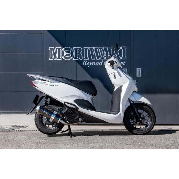 モリワキ MORIWAKI フルエキゾーストマフラー ZERO BP-χ LEAD125 01810