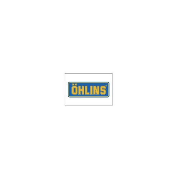 OHLINS (オーリンズ) ステッカー 黄/青 W210xH79mm 11221-01