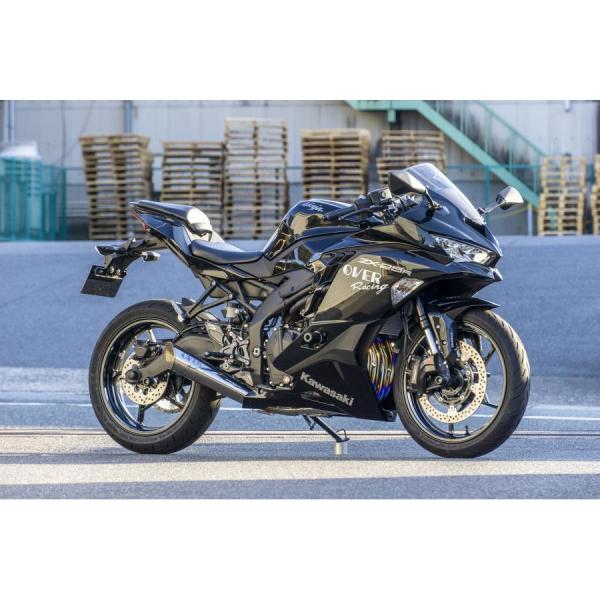 OVER｜フルチタン メガホン 4-2-1 ZX-25R/SE｜マフラー Webike | OVER オーヴァー オーバー フルチタン メガホン フル
