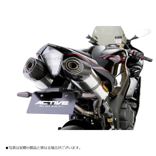 ACTIVE（アクティブ） フェンダーレスKIT LEDナンバー灯付き ブラック
