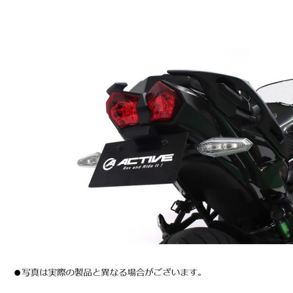 ACTIVE（アクティブ） フェンダーレスKIT LEDナンバー灯付き ブラック
