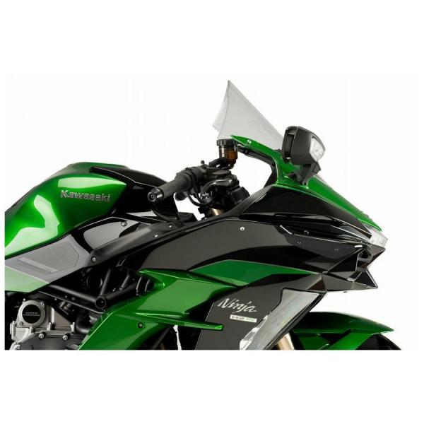 Puig（プーチ） サイドダウンフォーススポイラー ブラック NINJA H2SX