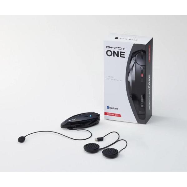 他サイト： B+COM (ビーコム) ONE (ブルートゥースコミュニケーション) ワイヤーマイクUNIT (ユニット) 00081661の商品画像