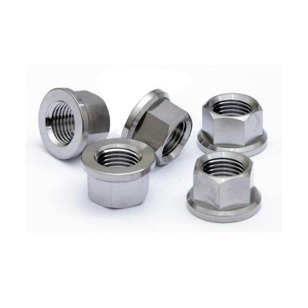 Titanium Sprocket Nuts M10x(1.25mm) Drilled Pack x6 | Pro-Bolt アールアンドジー(R&amp;G) チタンスプロケットナット M10X1.5 5PCS RG-RGN03TI/5