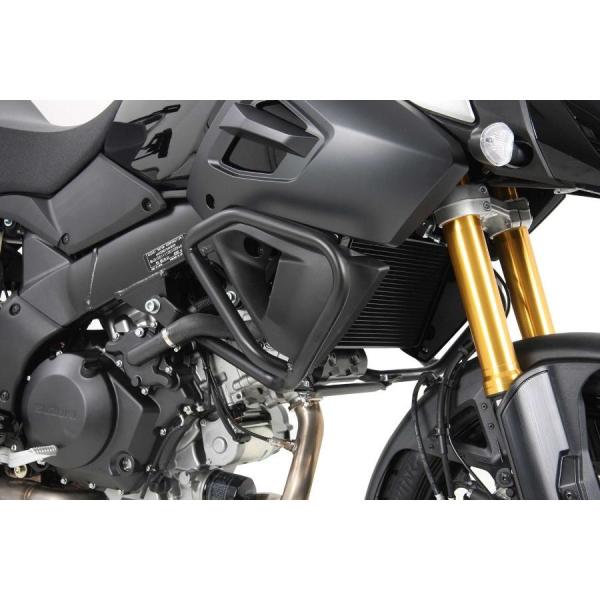 ヘプコ&ベッカー エンジンガード ブラック V-Strom 1000 ABS : 3686 
