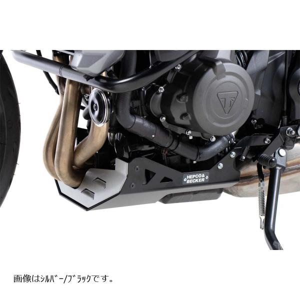 ヘプコ＆ベッカー（HEPCO&BECKER） スキッドプレート レッド/ブラック
