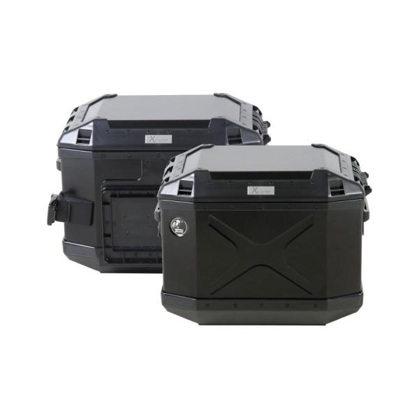 ヘプコアンドベッカー　XPLORER サイドケースセット サイドケース 40 ブラック　HBS-XPR-SS-40-B ヘプコ＆ベッカー（HEPCO&BECKER） ヘプコアンドベッカー XPLORER