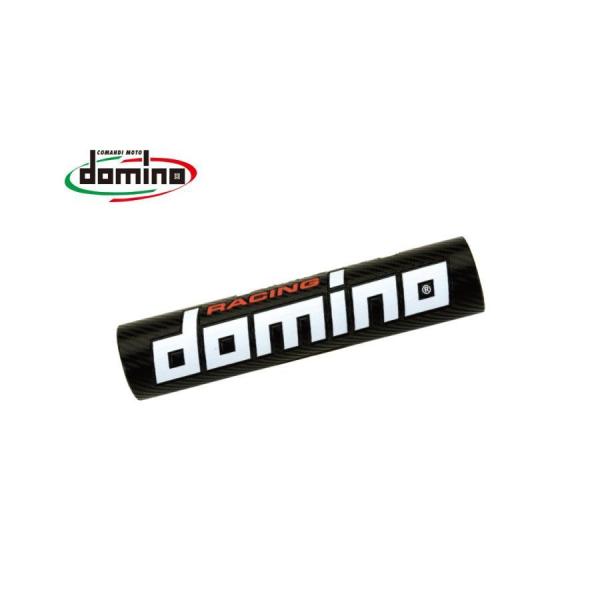 domino (ドミノ) オフロード HRBバーパッド 丸型 カーボン調/ブラック 1500-58-69-04