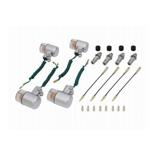 POSH ウインカー ウインカーキット　 ブラックボディSR400/500 POSH Faith ポッシュ フェイス スーパーバイクウインカーキット