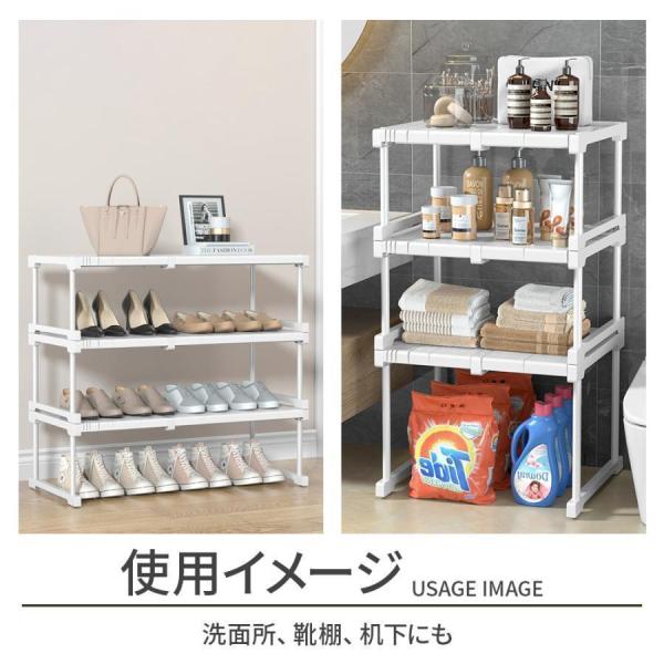 pltstore押入れ収納 ラック セット 伸縮 棚 アイデア クローゼット 押し入れ収納 収納 収納棚 収納ラック 重ねる フリーラック 整理棚 ハイタイプ ロータイプ