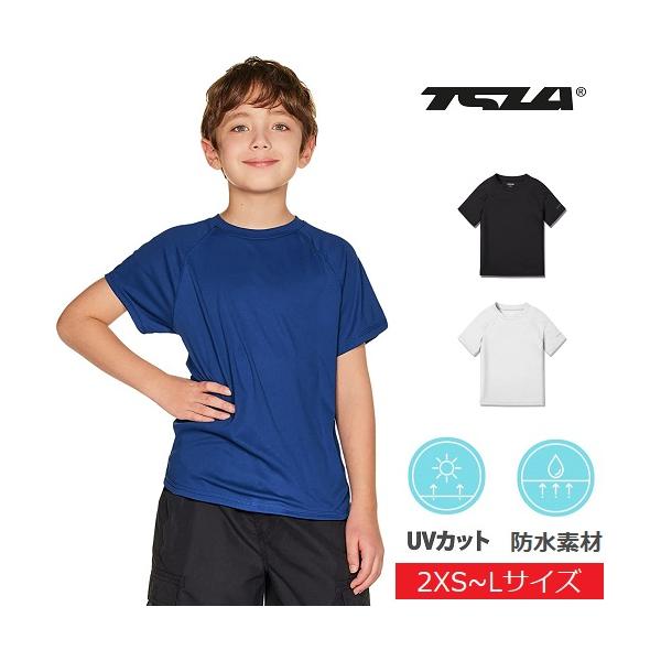 吸汗速乾のドライ繊維、激しい運動の後もさらっとした着心地、防菌防臭・UVカット99.9％ラグランスリーブとフラットロックシームにより、背中と肩の摩擦を最小限に抑え、あらゆるアクティブシーンで大活躍オールシーズンで使用できるデザインで、プール...