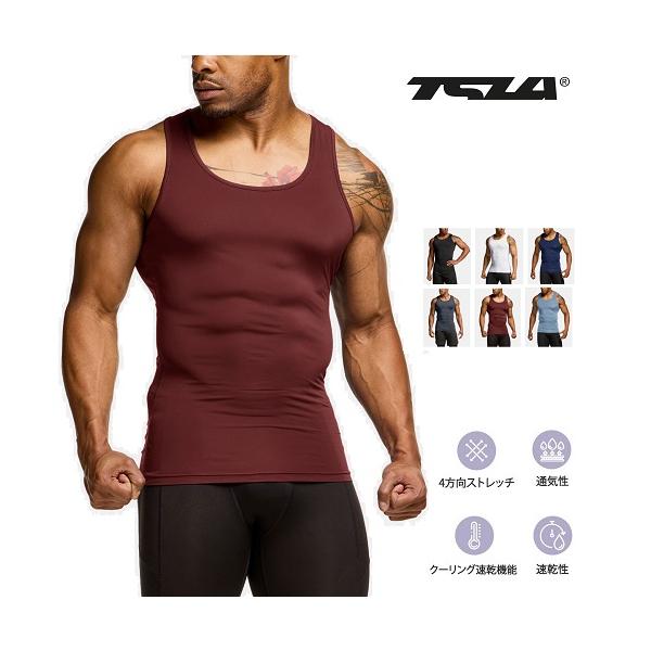 テスラ メンズ タンクトップ コンプレッションウェア 加圧インナーtesla N 15 Mun04 N15bkrznvcz テスラ 通販 Yahoo ショッピング