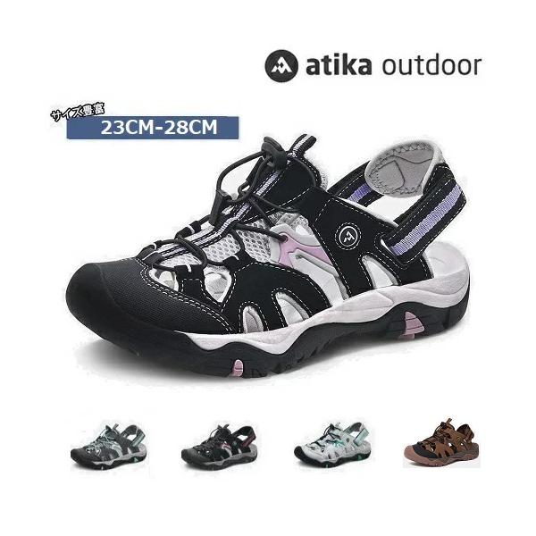 TSLA アティカ ATIKA レディース ハイブリッド サンダル 通年