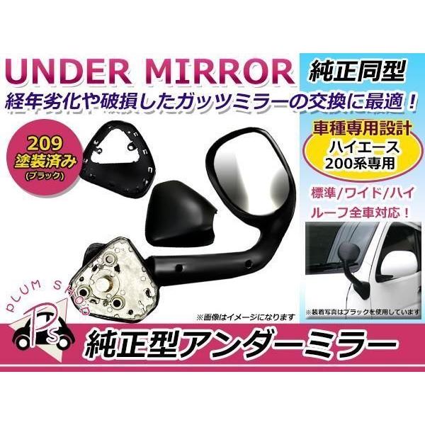 200系 ハイエース 1型 2型 3型 4型 5型 6型 ガッツミラー フェンダー