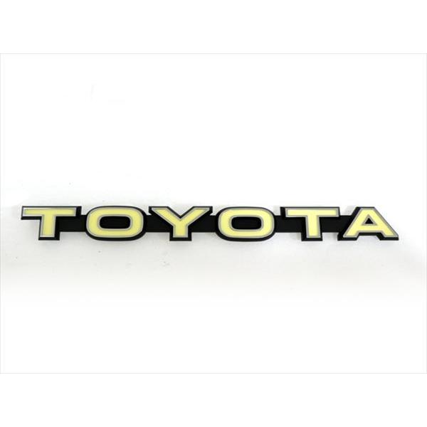 TOYOTA クラッシックエンブレム(ランクル純正部品・2個在庫あり) メール便 【正規品】 トヨタ純正部品 70系 ランクル エンブレム 1個