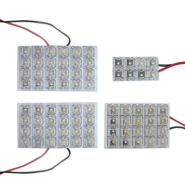 メール便送料無料 ラッシュ/Rush J210E LEDルームランプ FLUX 4Pセット 76発 トヨタ 室内灯 ルームライト 車内灯