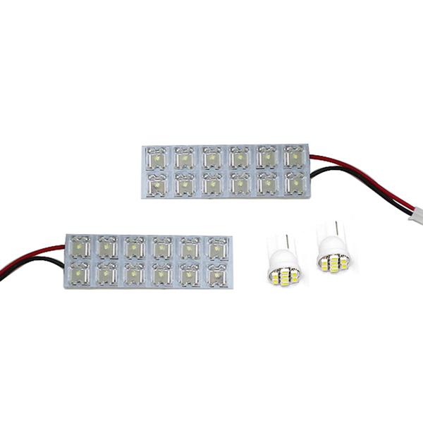メール便送料無料 ビアンテ CC3FW LEDルームランプ FLUX 4Pセット 32発 マツダ 室内灯 ルームライト 車内灯
