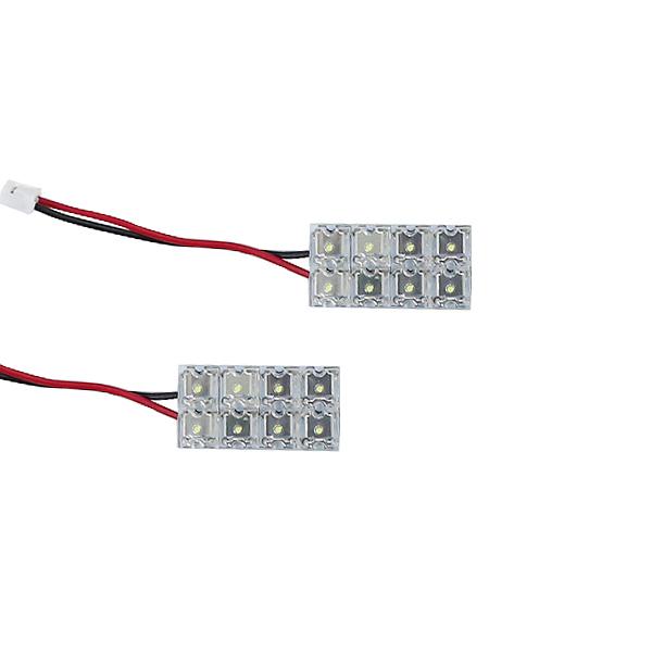 メール便送料無料 インプレッサ XV GP7 LEDルームランプ FLUX 2Pセット 16発 スバル 室内灯 ルームライト 車内灯