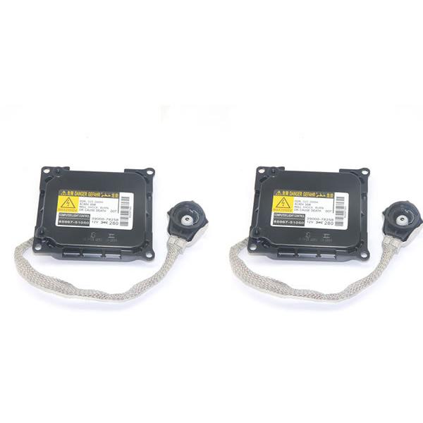 L175S/185S ムーヴカスタム前期 HIDヘッドライト 左右セット 美品