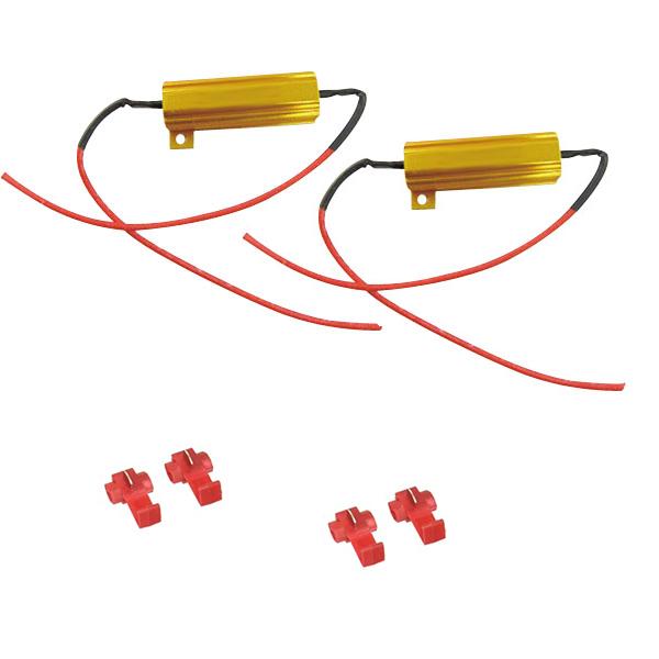 ハイフラ防止抵抗 12v 50w 6w Led ウインカー キャンセラー 球切れ警告灯 解除に ホンダ オデッセイ 1台分 P Plum Shopping 通販 Yahoo ショッピング