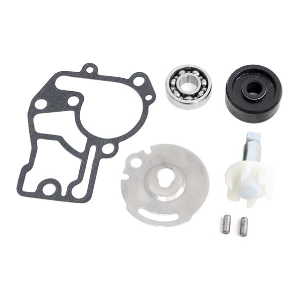 YAMAHA車用 ウォーターポンプ 補修キットの社外品になります。インペラーシャフト、オイルシール、ガスケット、ベアリングのお買い得なセットとなります！漏れたポンプや故障したベアリングを修理するためのキットです。ウォーターポンプはエンジンの...
