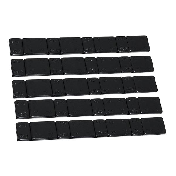 薄型 バランスウェイト ホイール バランサー 5本 重り 5g 10g 300g ブラック ウエイト スチール アルミ 鉄製 カット可能 強力貼付