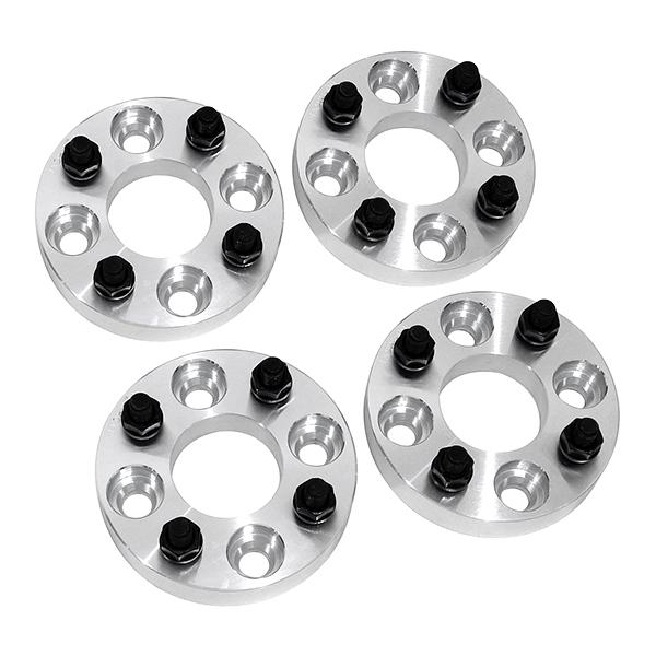 PCD98→PCD100 25mm 4枚組 ショートボルト無 アルファ145〜国産車