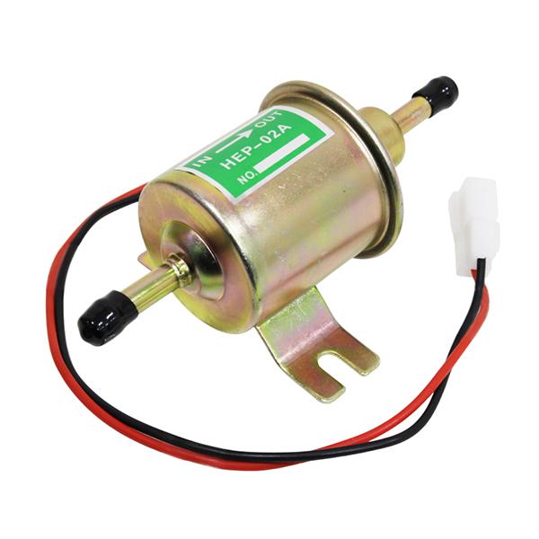 【 汎用 ヒューエルポンプ 12V 1個 】12V車の様々な車種に対応した汎用タイプの電磁燃料ポンプ車両や機械のメンテ、燃料の補給作業に最適！◎軽量＆コンパクトで場所を選ばない！◎ボルト2本でどなたでも簡単に取り付け可能！　※ボルトは付属し...