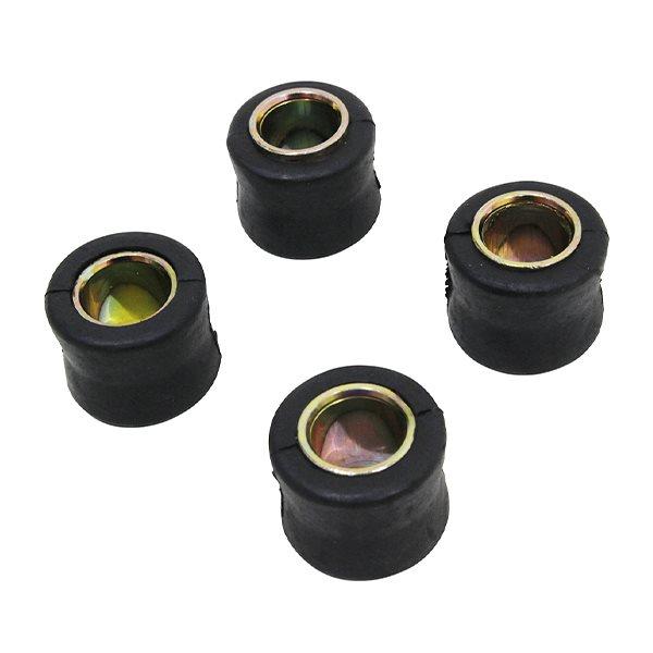 バイク サスペンション ラバー ブッシュ カラー【ブラック 黒】外装