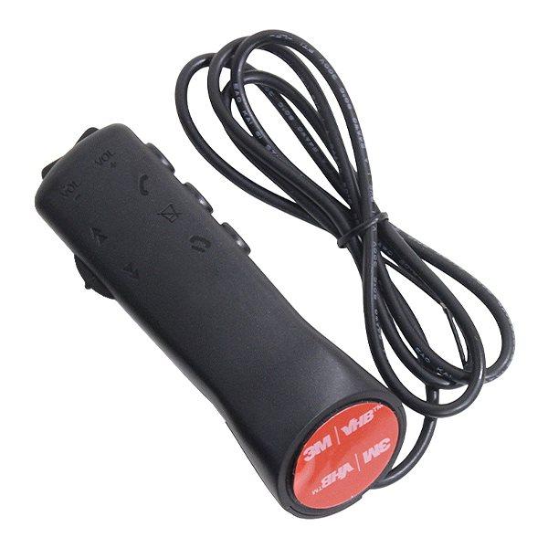 車用ハンドルにコントロールボタンがない場合に使えるリモコンです。音量調整・ミュート・次曲・前曲の5つのキーを搭載。取り付けはステアリング分解不要で、黒線をGND、赤線をDVDリモコン制御線に接続。3Mテープとネジでしっかり固定可能です。■セ...