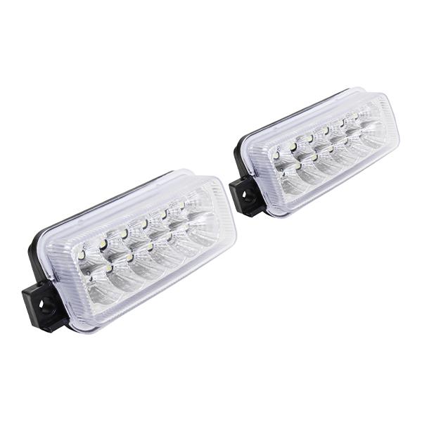 スズキ ジムニー JB23 1型〜9型 24連 LED バックランプ 左右セット クリアレンズ クリスタル インナーメッキ