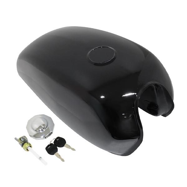 汎用タンク8L　エイプ･CD50 ホンダ エイプ CD50 FTR 汎用 タンク 黒 ブラック 艶あり 大容量 8L