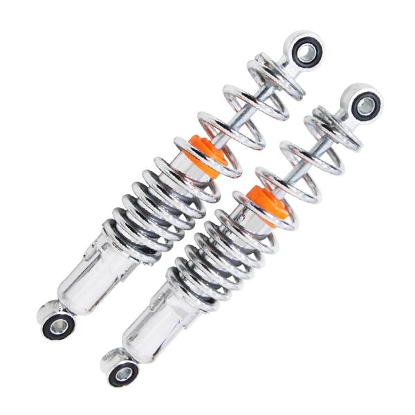 サスペンションの劣化は乗り心地やふらつき等、ライディングに悪影響を及ぼします。交換することで快適なツーリングを楽しめます。メーカー：ホンダサイズ：穴間270mm/穴径 上側10mm 下側10mm　スプリング径：6.5mm軸径：10mmカラー...