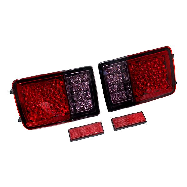 マツダ スクラムバン DG64V DG17V H17.9〜 LED テールランプ スモーク 左右セット シーケンシャル 流れるウィンカー ハイフラ対策済み