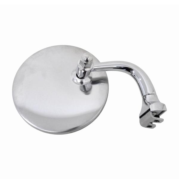 ピープミラー 4インチ ステンレス 1個 メッキ 左右兼用 ホットロッド ローライダートラッキン ワーゲン ビートル ラットロッド 旧車 アメ車