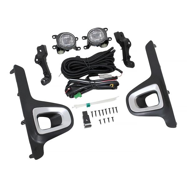 トヨタ NOAH ノア 90系 MZRA90 ZWR90 R4.1〜 後付け LED フォグランプ フルキット ホワイト発光 Xグレード仕様 ポン付け