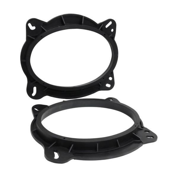 インナーバッフル 2枚セット 6×9インチ 楕円形 ABS スピーカー スペーサー アダプタートヨタ スバル 20系 アルファード インプレッサ など