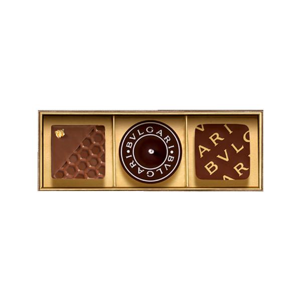 敬老の日 ギフト ブルガリ チョコレートジェムズ 3個セット