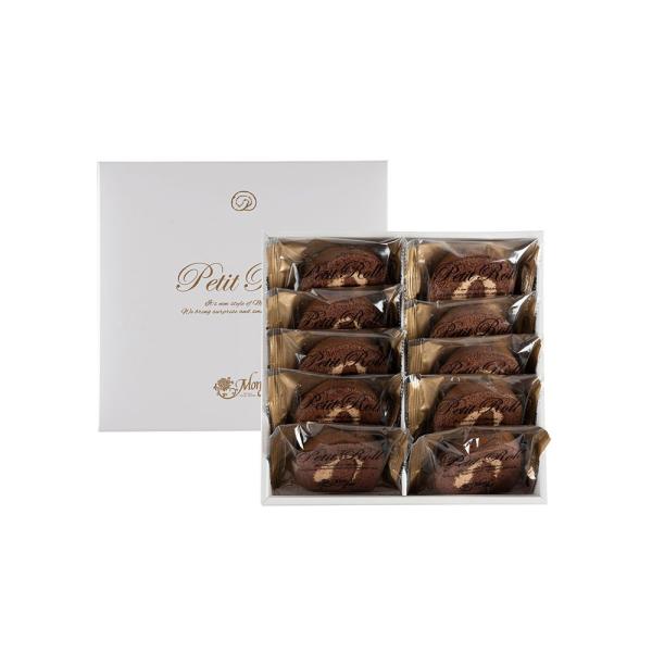 日持ちのする小さなロールケーキ「堂島プティロール」の季節限定フレーバー。 口当たりなめらかなクリームを、しっとりと焼き上げた ショコラ香る生地でくるんと包みました。