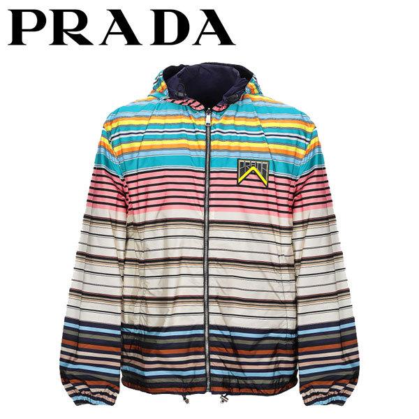 PRADA プラダ カラーボーダー ブルゾン サイズM 入園 入学 就職